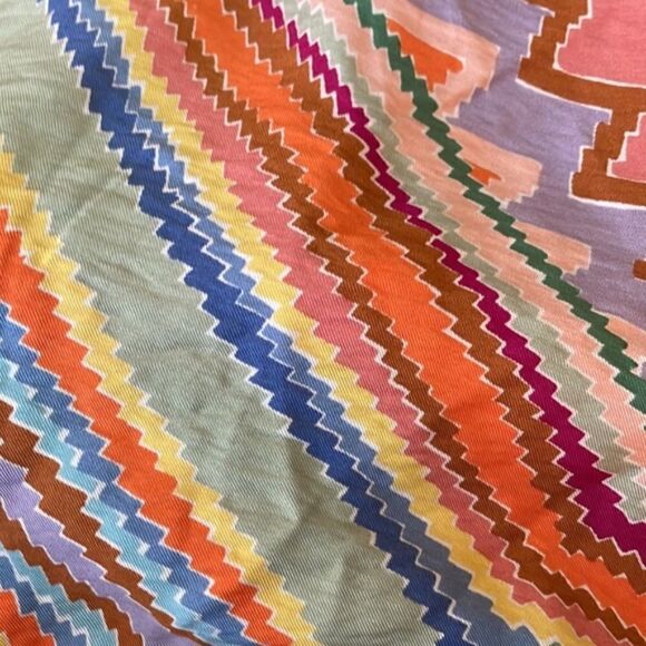 Eloquii Multi-colored Aztec Print Halter Dress Long Women's Size 20 - Picture 4 of 6